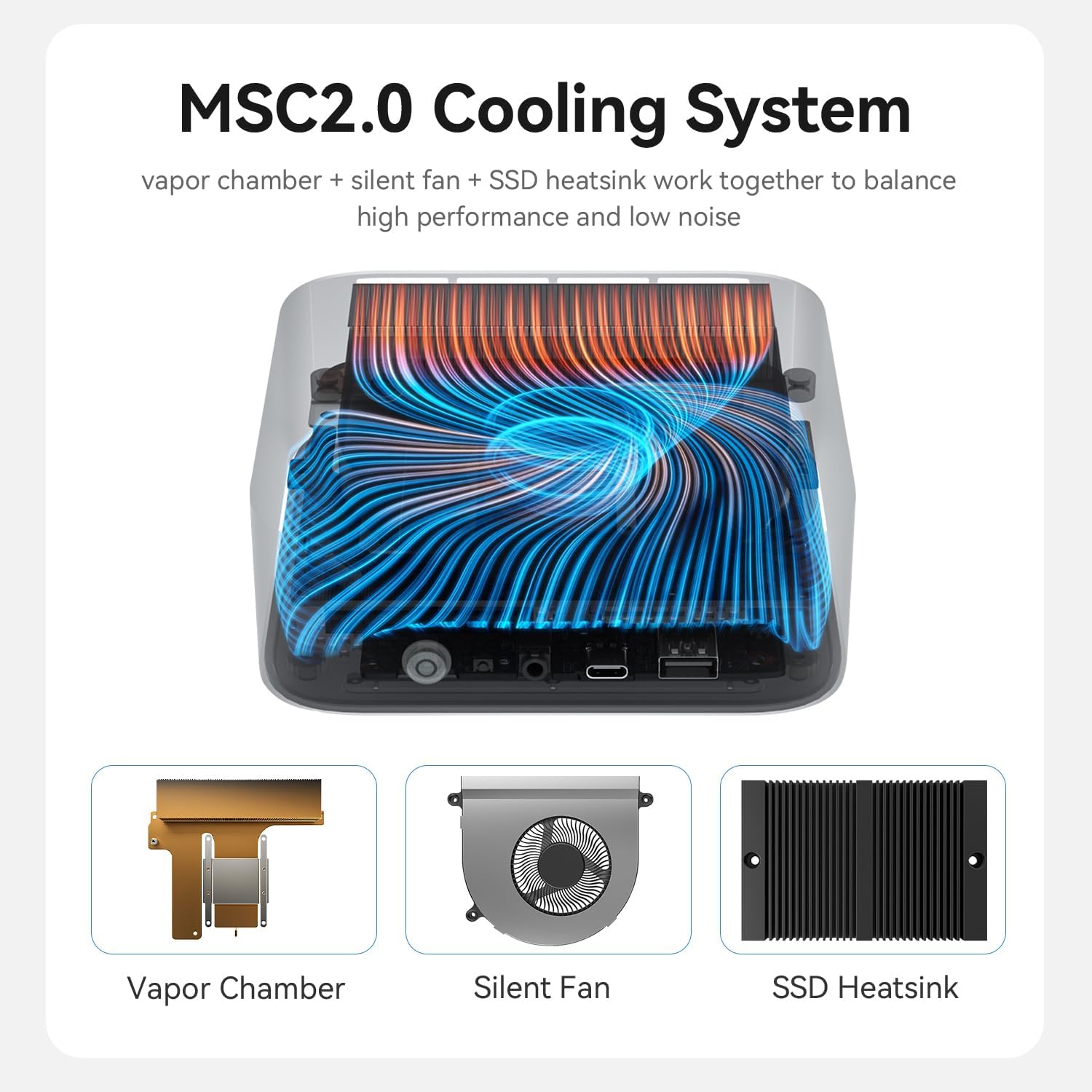 Beelink SER10 MAX Mini PC, AMD Ryzen AI 9 HX 470(4nm, 12C/24T) up to 5.2GHz, Mini Computer 32GB DDR5 RAM 1TB M.2 NVME SSD, Desktop PC 4K@240Hz Triple Display/USB4/WiFi6/BT5.2/10Gbps/W-11 Pro