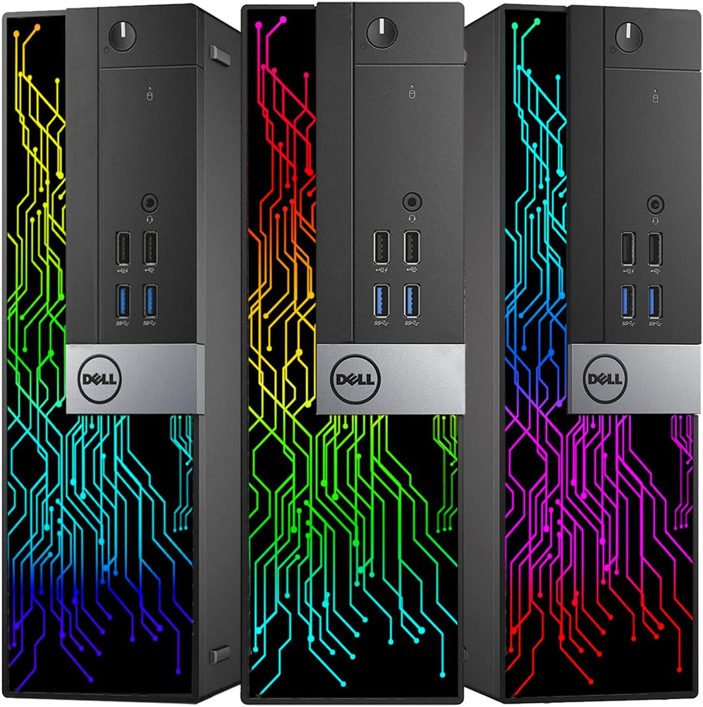 Dell OptiPlex 5060 SFF RGB Computer PC, Intel Core i5-8500, RX 550 4GB GDDR5, 32GB RAM, 512GB NVMe, 1TB HDD, 22 Inch HDMI Monitor, Gaming Speakers, WiFi, Bluetooth, Windows 11 Pro (Renewed)