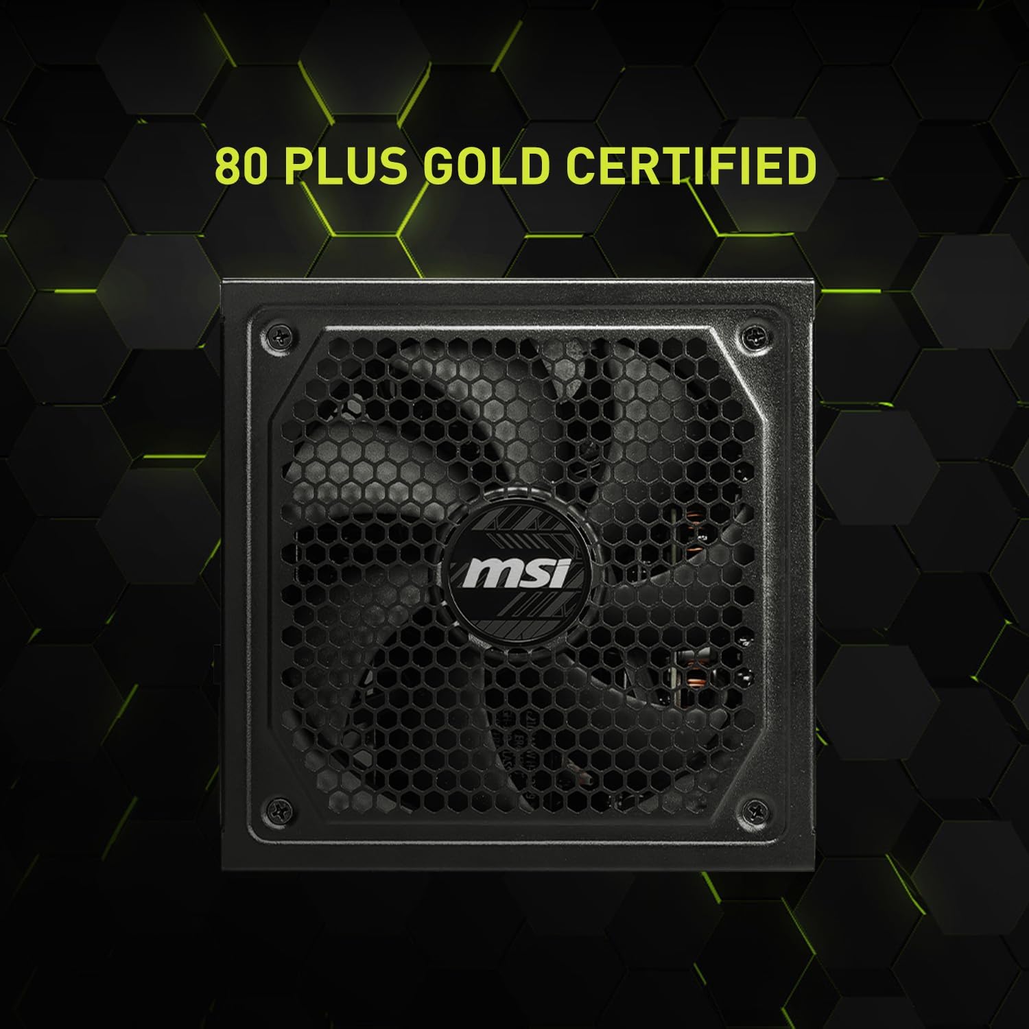 MSI MAG A1250GL PCIE5, Fully Modular Compact Gaming 1250W Power Supply, 80+ Gold, ATX 3.1 & PCIe 5.1 Ready, Native Dual-Color 12V-2x6 Cable, 10 Year Warranty
