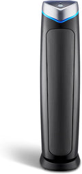 GermGuardian 5-In-1 HEPA Air Purifier for Home, Large Rooms Up To 915 Sq. Ft. with HEPA Pet Air Filter, UV-C Light & Odor Reduction, AC5250PT, 28' Tower, Gray
