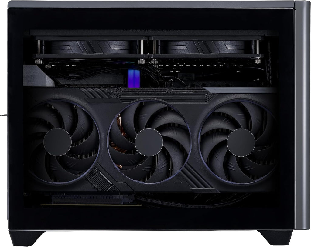 Cooler Master NR2 Pro Gaming PC – Intel Ultra 7 265F, NVIDIA GeForce RTX 5070 12GB, 32GB DDR5 6000MHz, 2TB Gen4 M.2, Windows 11, V850 SFX Gold PSU, Compact Mini ITX Desktop PC