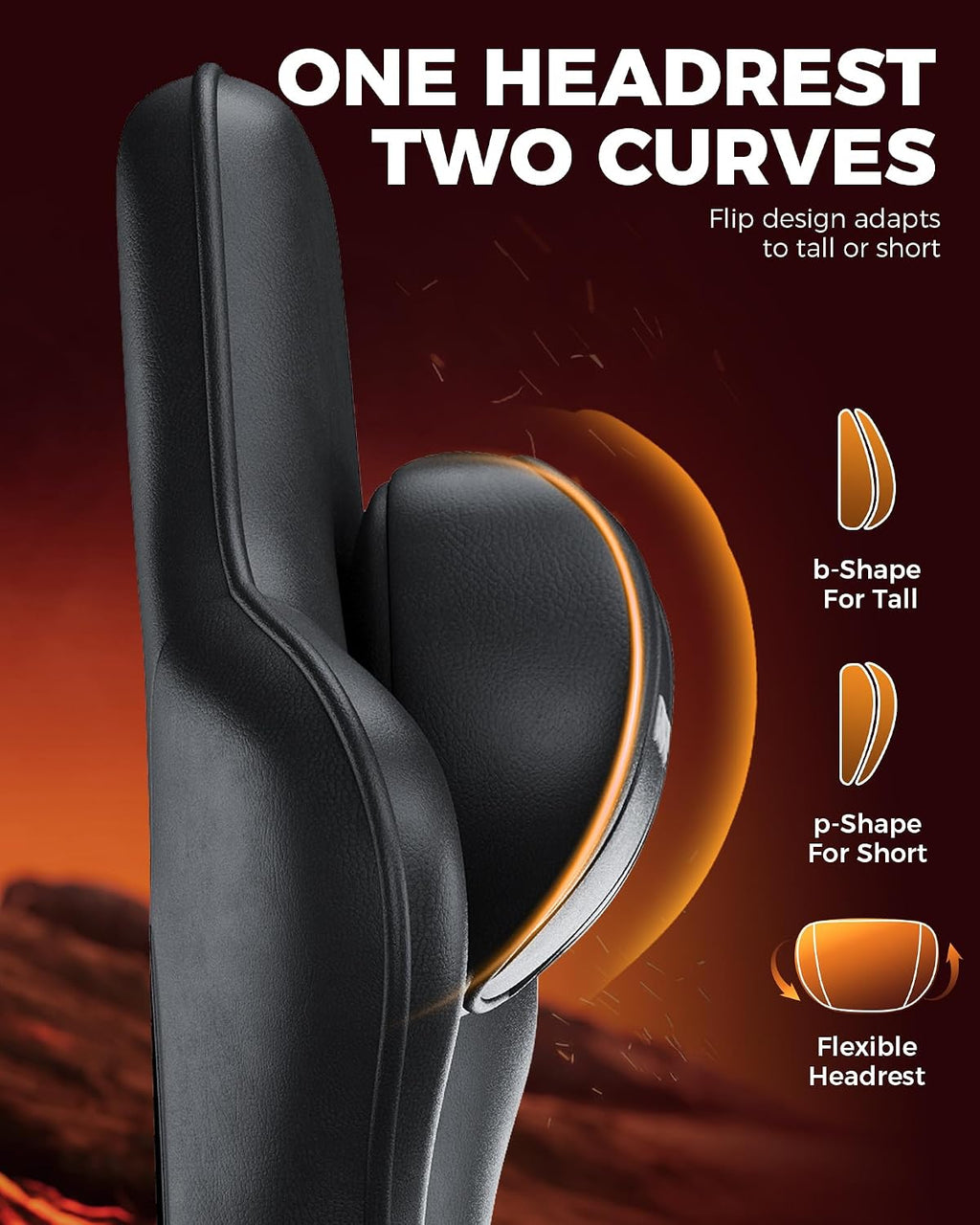 GTPLAYER Big and Tall Gaming Chair with Footrest, Computer Office Chair with Pocket Spring Cushion, Linkage Armrests, Comfortable Leather Computer Chair