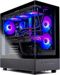 Skytech Gaming Azure 3 Desktop PC, Ryzen 7 7800X3D 4.2 GHz (5GHz), NVIDIA RTX 5080 16GB, 1TB NVMe SSD, 32GB DDR5 RAM 6000 RGB, 850W Gold ATX 3 PSU, 360mm ARGB AIO, Wi-Fi, Win 11