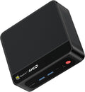 Beelink SER5 Pro Mini PC, AMD Ryzen 5 5625U(Up to 4.3GHz) 6C/12T, Mini Desktop Computer 16GB DDR4 RAM 500GB NVMe SSD, Small Gaming PC 4K@60Hz Output/BT5.2/WiFi 6 for Gaming/Office/Home