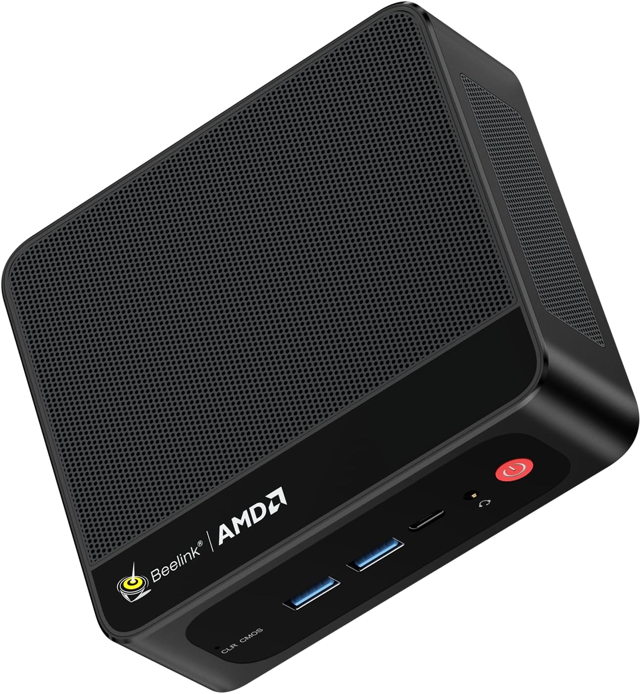 Beelink SER5 Pro Mini PC, AMD Ryzen 5 5625U(Up to 4.3GHz) 6C/12T, Mini Desktop Computer 16GB DDR4 RAM 500GB NVMe SSD, Small Gaming PC 4K@60Hz Output/BT5.2/WiFi 6 for Gaming/Office/Home