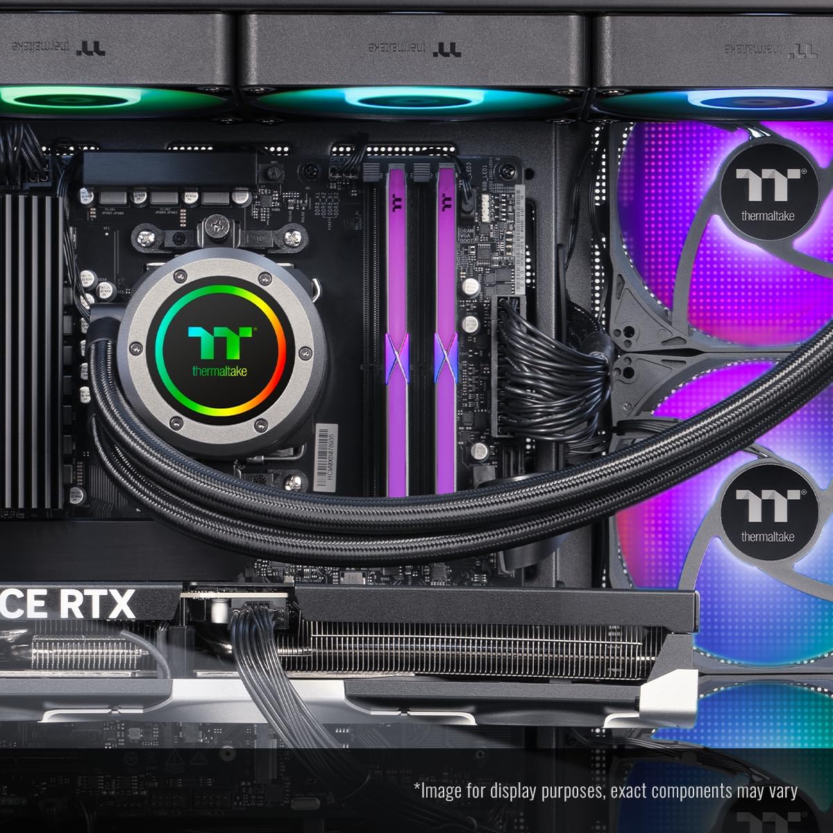 Thermaltake LCGS View u2880-380 Gaming Desktop (Intel® Core™ Ultra 9 285K, ToughRam 32GB DDR5 6400MT/s RGB Memory, NVIDIA® GeForce RTX™ 5080, 2TB NVMe M.2, WiFi, Windows 11) V38B-Z890-580-LCS