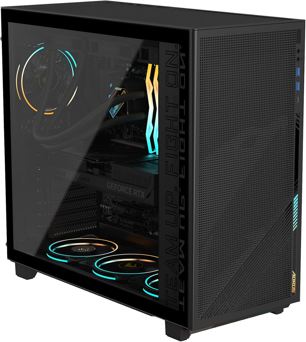 GIGABYTE AORUS Gaming Desktop PC, AMD Ryzen 7 9700X, RTX 5070 Ti, 32GB DDR5, 2TB SSD, Windows 11, AORUS Prime 5 AP5A7N7T-5000
