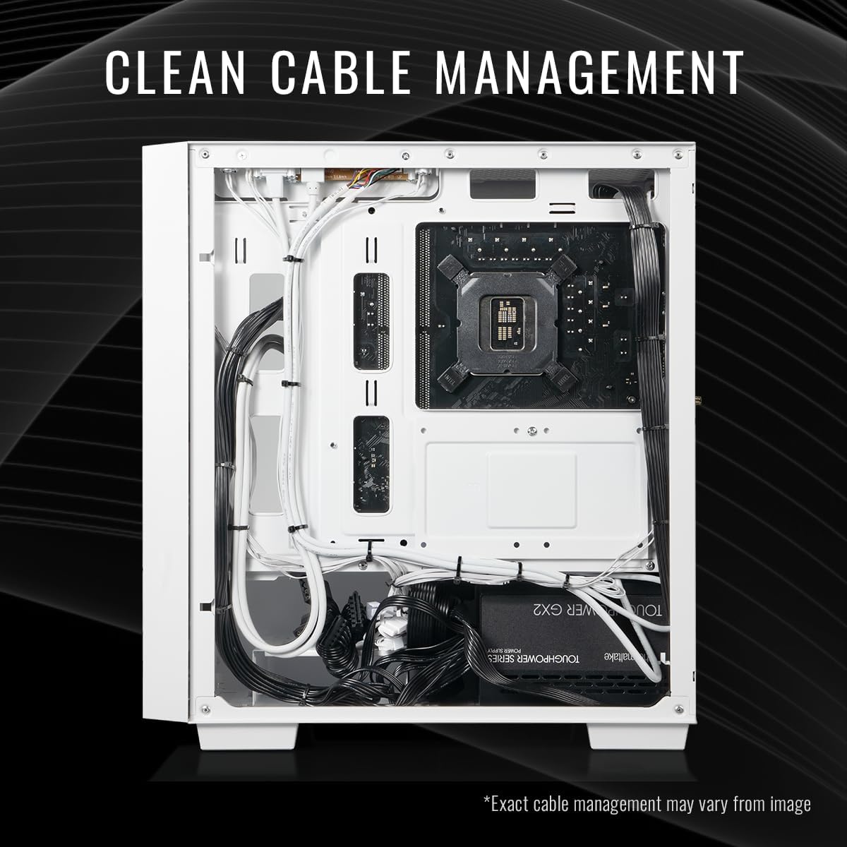 Thermaltake LCGS Versa u2660TS Gaming Desktop (Intel® Core™ Ultra 7 265KF, 32GB 6000MT/s DDR5 RGB Memory, NVIDIA GeForce® RTX 5060 Ti 8G, 2TB NVMe M.2, WiFi, Windows 11) H16S-B860-56T-LCS