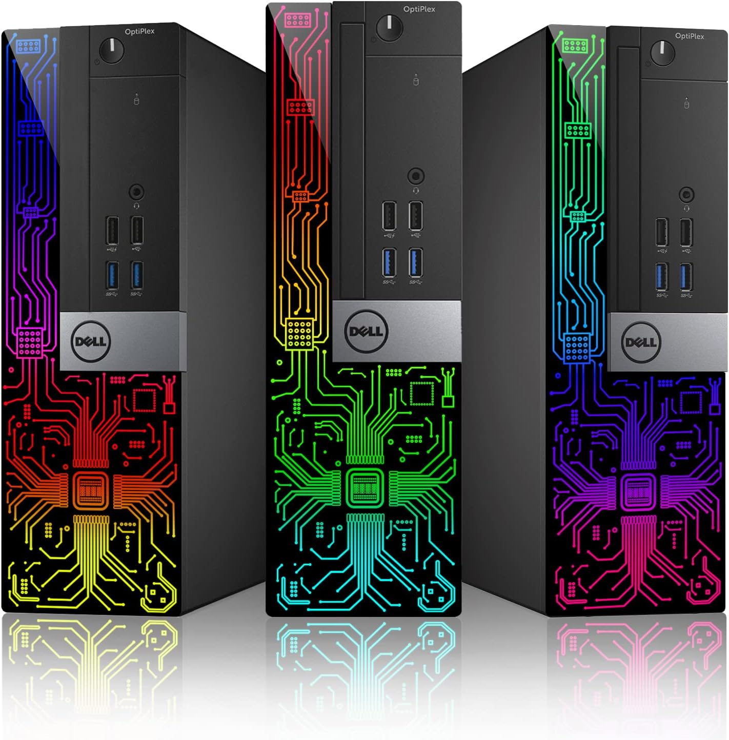 Dell OptiPlex 3060 SFF RGB Gaming Desktop, Intel Core i5-8500, 16GB RAM, 512GB NVMe, 1TB HDD, 22-inch HDMI Monitor, GeForce GT 1030 2GB GDDR5, Windows 11 Pro