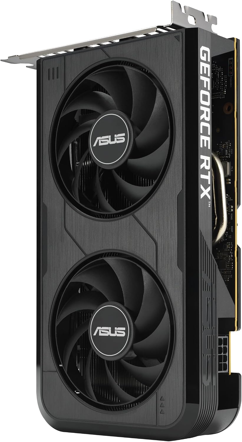 ASUS Dual GeForce RTX™ 5050 8GB GDDR6 (PCIe 5.0, 8GB GDDR6, DLSS 4, HDMI 2.1b, DisplayPort 2.1b, 2-Slot, Axial-tech Fan Design, 0dB Technology, Dual BIOS and More)
