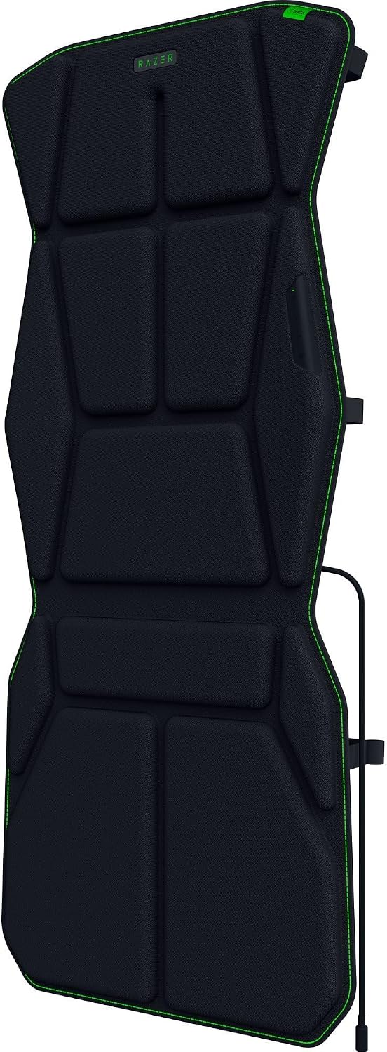 Razer Freyja HD Haptic Gaming Chair Cushion: Multi-Directional Haptics - Haptic EQ Customization via Razer Synapse - HyperSpeed Wireless & Bluetooth - Adjustable Strap for Universal Fit