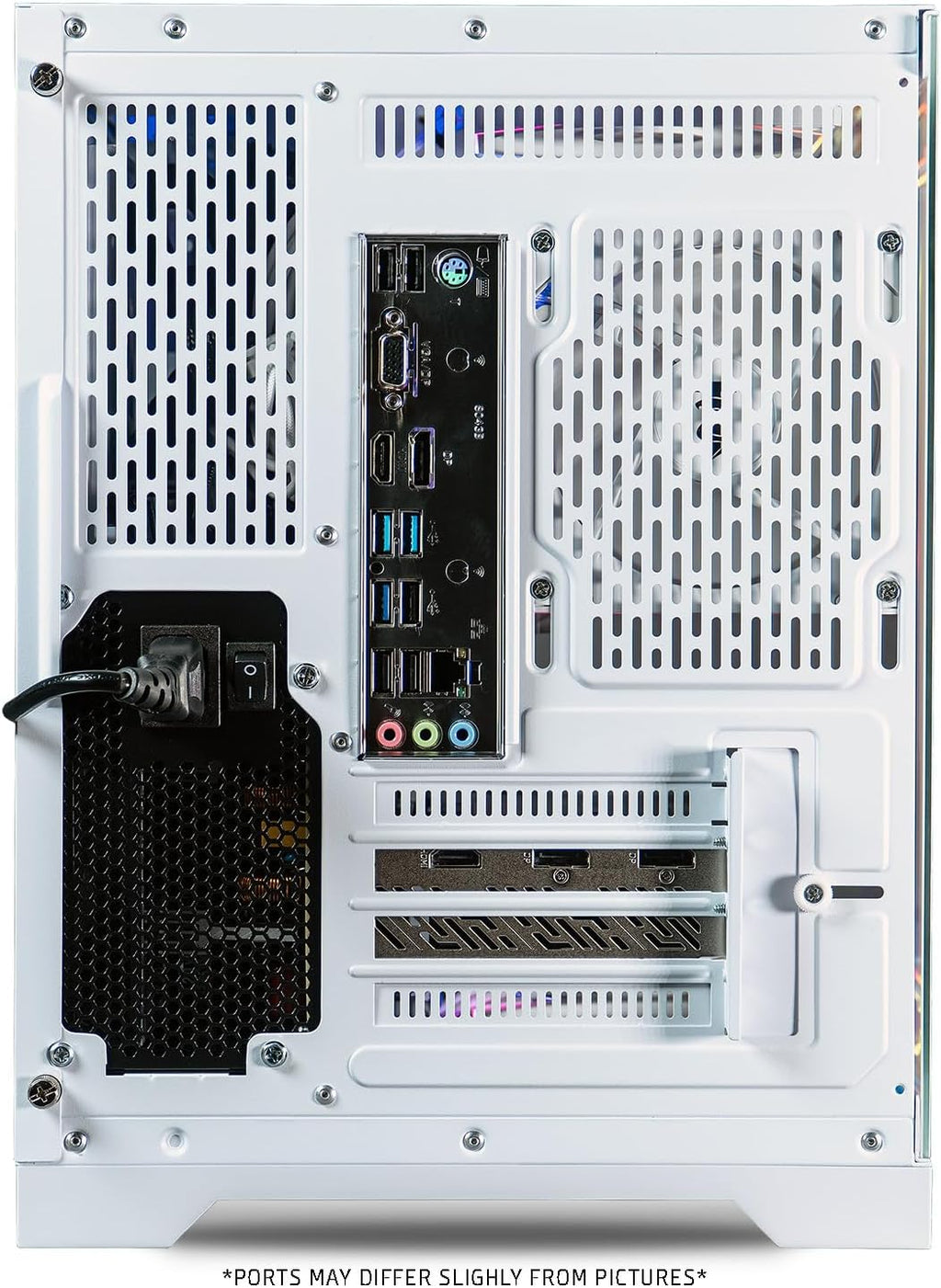 ViprTech Reaper 2.5 Gaming PC - AMD Ryzen 7 8700F (5.0Ghz Liquid Cooled), AMD RX 9060 XT 16GB, 16GB DDR5 RAM, 1TB NVMe SSD, 800W Gold PSU, VR-Ready, WiFi BT, Win 11, Desktop Computer Prebuilt, White