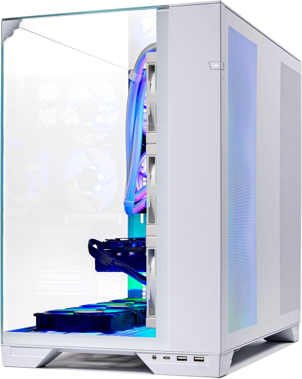 Skytech Gaming O11 Vision Gaming PC, AMD Ryzen 7 7800X3D 4.2GHz, NVIDIA RTX 5070 Ti 16GB VRAM, 1TB Gen4 NVMe SSD, 32GB DDR5 RAM 6000, 850W Gold ATX 3 PSU, 360 ARGB AIO, WI-FI 5, Windows 11, Desktop