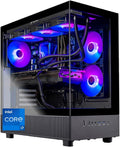 Skytech Gaming Azure 3 Desktop PC, Intel i7 14700F 2.1 GHz (5.3GHz Turbo), NVIDIA RTX 5060 Ti 16GB, 1TB Gen4 NVMe SSD, 32GB DDR5 RAM 6000 RGB, 850W Gold ATX 3 PSU, 360mm ARGB AIO, Wi-Fi, Win 11