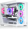 Thermaltake LCGS View i1258S-380 Gaming Desktop (Intel® Core™ i5-12600KF, ToughRam 16GB DDR4 3600Mhz RGB Memory, Intel® Arc™ B580, 1TB NVMe M.2, WiFi, Windows 11) V38S-B760-B58-LCS