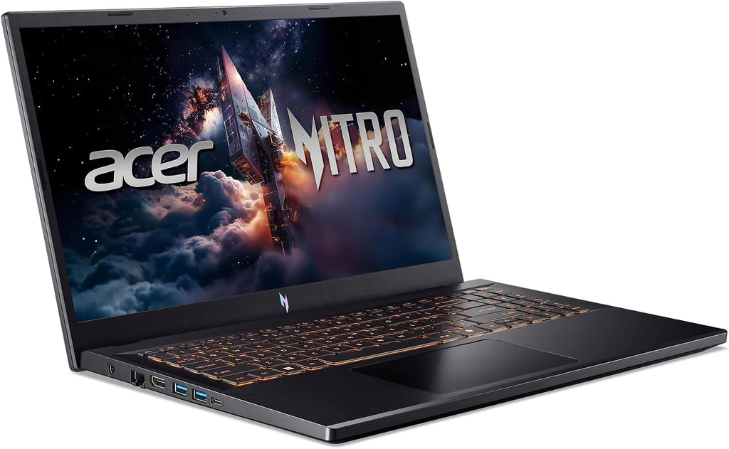 acer Nitro V Gaming Laptop | Intel Core i7-13620H Processor | NVIDIA GeForce RTX 4050 Laptop GPU | 15.6' FHD IPS 165Hz Display | 16GB DDR5 | 1TB Gen 4 SSD | Wi-Fi 6 | Backlit KB | ANV15-52-76NK