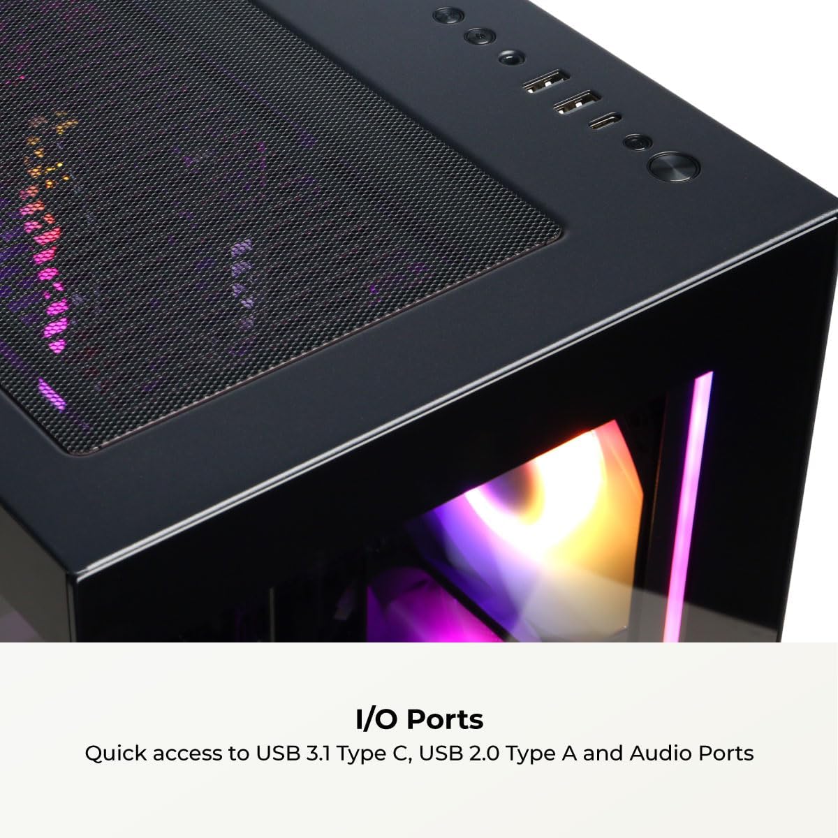 CyberPowerPC Gamer Master Gaming PC, AMD Ryzen 7 8700F 4.1GHz, GeForce RTX 5060 Ti 8GB, 16GB DDR5, 1TB PCIe 4.0 SSD, WiFi Ready & Windows 11 Home (GMA2900A3)