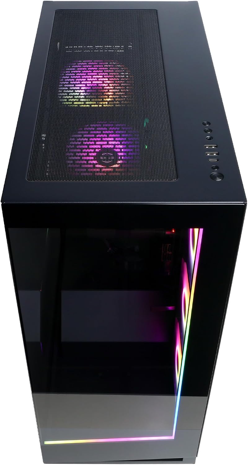 CyberPowerPC Gamer Xtreme VR Gaming PC, Intel Core Ultra 5 225F 3.3GHz, GeForce RTX 5060 Ti 8GB, 16GB DDR5, 2TB PCIe 4.0 SSD, WiFi Ready & Windows 11 Home (GXiVR8060A35)