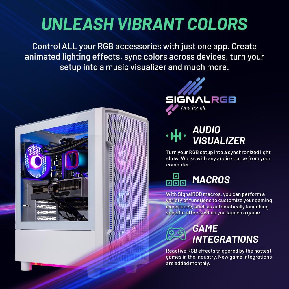 Skytech Gaming Archangel Gaming PC, AMD Ryzen 7 7800X3D 4.2GHz, NVIDIA RTX 5060 Ti 16GB, 1TB Gen4 NVMe SSD, 32GB DDR5 RAM 6000, 650W Gold PSU, 360 ARGB AIO, Wi-Fi, Win 11, Desktop
