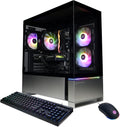 CyberPowerPC Gamer Master Gaming PC, AMD Ryzen 5 8400F 4.2GHz, GeForce RTX 5050 8GB, 16GB DDR5, 1TB PCIe 4.0 SSD, WiFi Ready & Windows 11 Home (GMAI6500A)