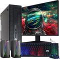 HP Elite 800G1 Desktop Computer PC, Intel Core i5 4th Gen Processor, 16GB RAM, 2TB HDD, MTG New 22 inch Monitor, RGB Speaker and Keyboard Mouse, WiFi Windows 11 64-Bit (Renewed)