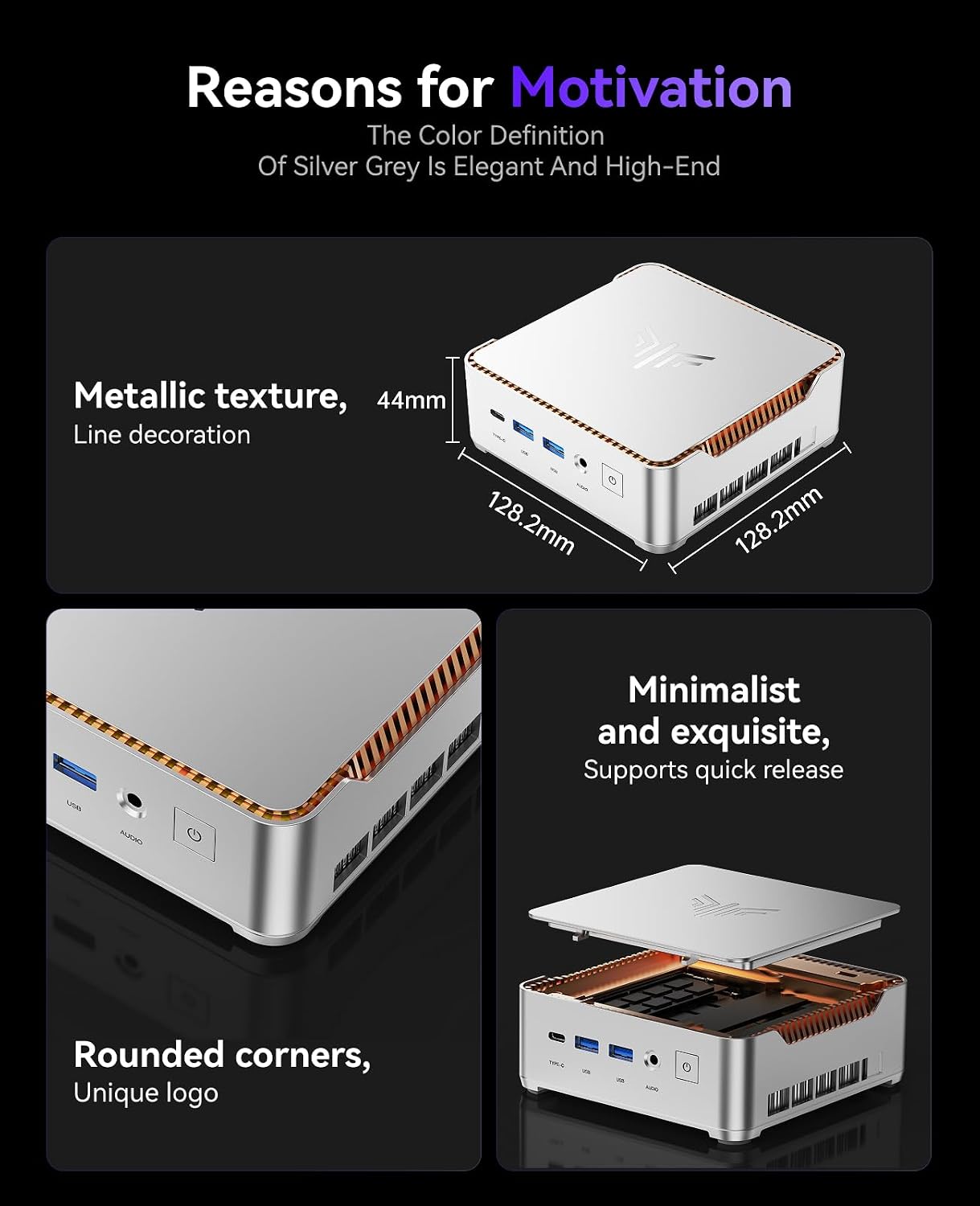 KAMRUI P2 Mini PC Windows 11 Pro, In·tel 12 Cores / 16 Threads 12600H mini desktop computer(Beat i7-1195G7/12450H up to 4.5GHz), 16GB RAM 512GB SSD USB3.2*6/Type-C/Wifi6/BT5.2 for Business Home Office