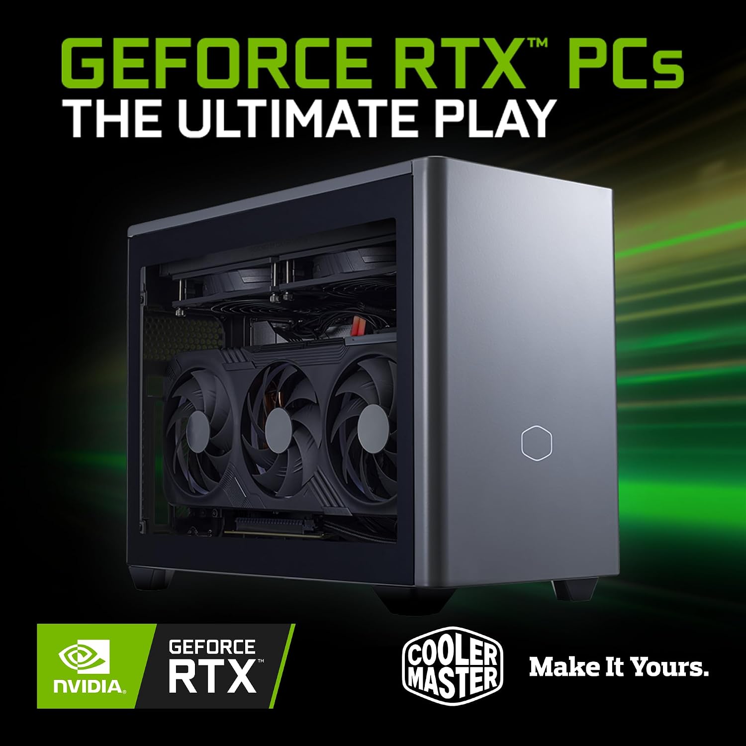 Cooler Master NR2 Pro Mini ITX – Intel i7 14700F - NVIDIA GeForce RTX 4070 Super - 32GB DDR5 5600MHz - 1TB M.2 NVMe SSD - WiFi - Windows 11-280mm AIO Gaming PC