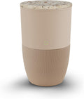 Dupray Bloom Air Purifier, HEPA-13 Filter, Ultra-Quiet 20 dB Sleep Mode, Activated Carbon for Odors, 360-Degree Airflow, Large Rooms up to 1,517 sq ft (Accent Table - Terrazzo, Latte)