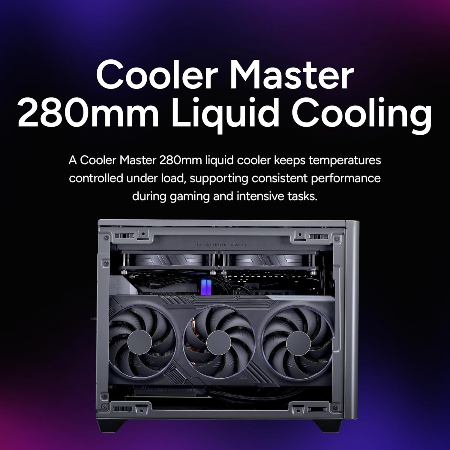 Cooler Master NR2 Pro Gaming PC – Intel Ultra 7 265F, NVIDIA GeForce RTX 5070 12GB, 32GB DDR5 6000MHz, 2TB Gen4 M.2, Windows 11, V850 SFX Gold PSU, Compact Mini ITX Desktop PC