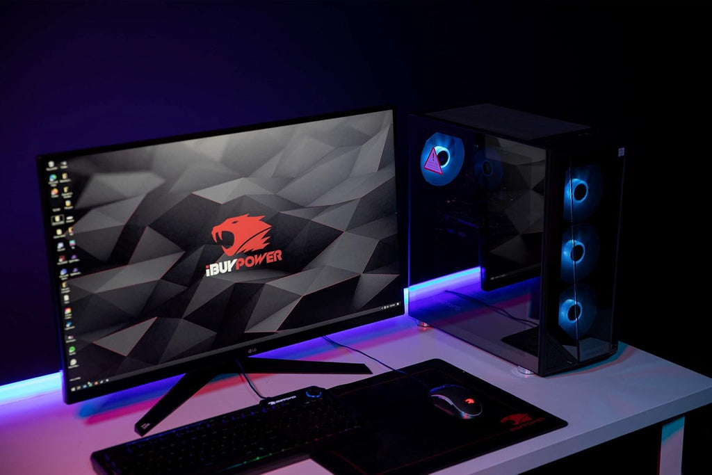 iBUYPOWER Pro Gaming PC Computer Desktop Trace 4 MR 182A (Ryzen 5 3600 3.6GHz, AMD RX 560 2GB, 8GB DDR4 RAM, 240GB SSD, WiFi Ready, Windows 10 Home)
