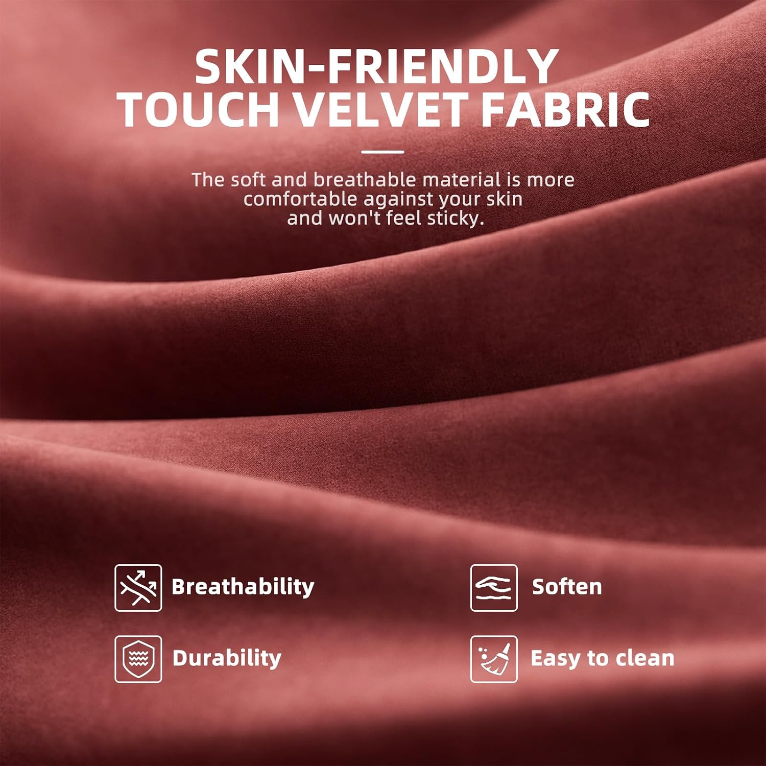 Ferghana Velvet Fabric Gaming Chair, High Back Ergonomic Gamer Chair for Adult, Comfortable Video Game Chair with Footrest and Massage Lumbar Cushion, Racing Reclining Office Computer Desk Chair Red