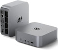Beelink SER8 Mini PC, AMD Ryzen 7 8745HS(Max 4.9GHz), 24GB DDR5 5600MHz 1TB PCIE4.0 SSD Mini Desktop Computer,Radeon 780M Graphics 12 core 2600MHz, 4K Triple Display USB4/DP/HDMI, 2.5G LAN Micro PC