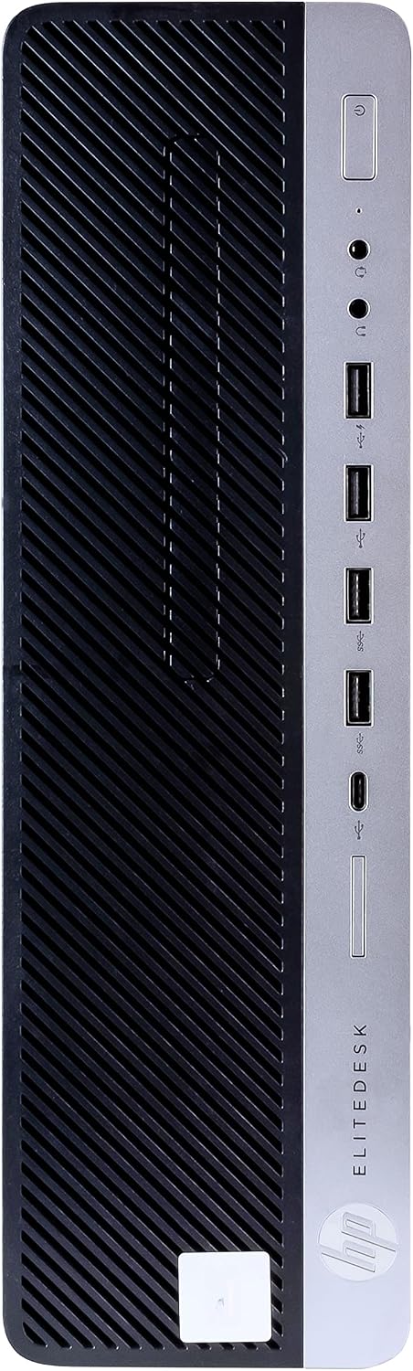 HP ProDesk 600G4 Desktop Computer | Hexa Core Intel i5 (3.2GHz) | 16GB DDR4 RAM | 500GB SSD Solid State | Windows 11 | New 24in LCD Monitor | RGB Keyboard & Mouse | Home or Office PC (Renewed)