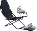 VIVO Foldable Racing Simulator Chair with Wheel Stand, Gear Mount, Cockpit and Frame Only, Fits Logitech, Thrustmaster, Fanatec, Compatible with Xbox One, PlayStation, PC Video Game, STAND-RACE2F