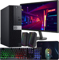 Dell Windows 11 Desktop Computer OptiPlex 5060 | Intel i5-8600 Six Core (4.3GHz Turbo) | 16GB DDR4 RAM | 500GB SSD Solid State + 1TB HDD | WiFi + Bluetooth | Peripheral Computer Package (Renewed)