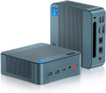 BOSGAME Mini PC Intel Core i5 12450H(8C/12T, up 4.4GHz), 16GB DDR4 RAM 1TB PCIe SSD, Mini Computers Dual LAN/4x USB3.2/WiFi6/BT5.2/HDMI+DP+USB-C/4K Triple Display
