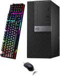 Dell Optiplex 7050 Mini Tower PC Desktop Computer | Windows 11 Pro | 16GB RAM | 512GB SSD | Core i5-7500 | USB WiFi+BT | Keyboard | Mouse | No DVD(Renewed)