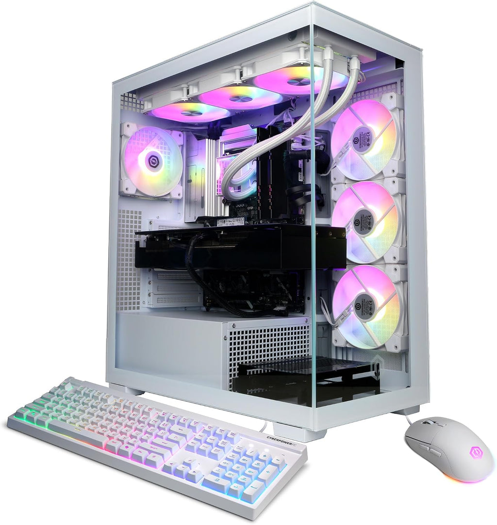 CyberPowerPC Gamer Xtreme Gaming PC Intel Core Ultra 9 285K 3.7GHz, GeForce RTX 5080 16GB, 32GB DDR5, 2TB PCIe 4.0 SSD, WiFi Ready & Windows 11 Home (GXiVR8620A9)
