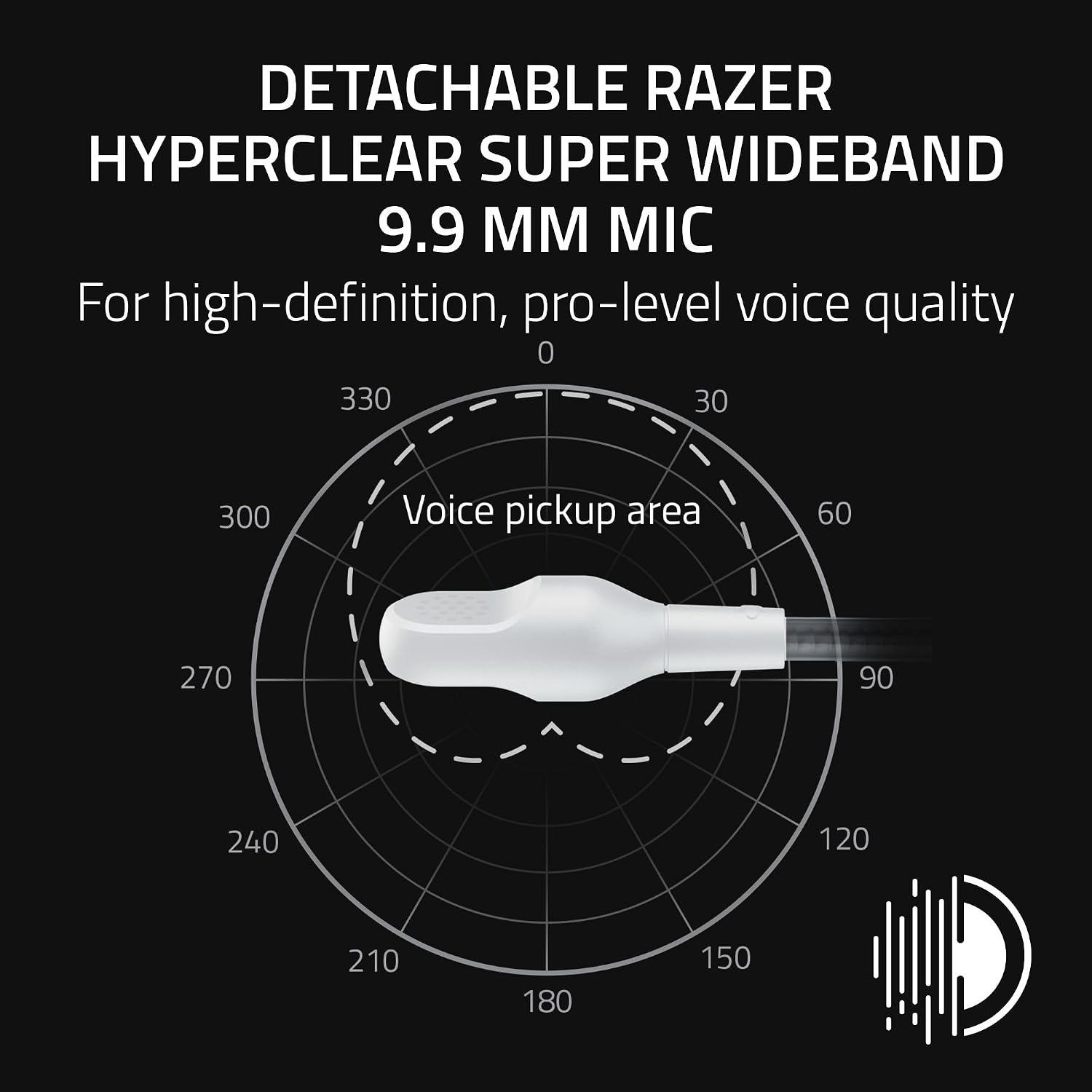 Razer BlackShark V3 Wireless Gaming Headset for PC: 50mm Drivers - Super Wideband Mic - 2.4 GHz, Bluetooth, USB - Works with Mac, PS5, Nintendo Switch, Smartphone - 70 Hr Battery - White