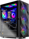 Skytech Gaming Storm Desktop PC, Ryzen 5 5500 3.6 GHz (4.2GHz), AMD RX 9060XT 8GB, 1TB NVMe SSD, 16GB DDR4 RAM 3200, 650W Gold PSU, Wi-Fi, Win 11