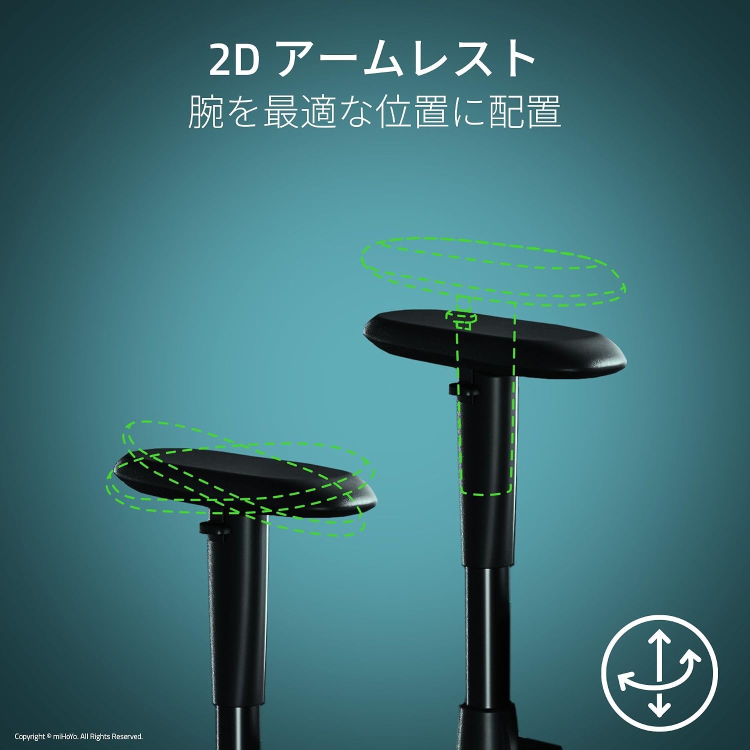 Zenless Zone Zero Gaming Chair, Razer Iskur V2 X Zenless Zone Zero Edition, Lumbar Support for Lumbar Support, Pressure Distributed in Any Sitting Position, High Density Foam Cushion, Reclines Up to