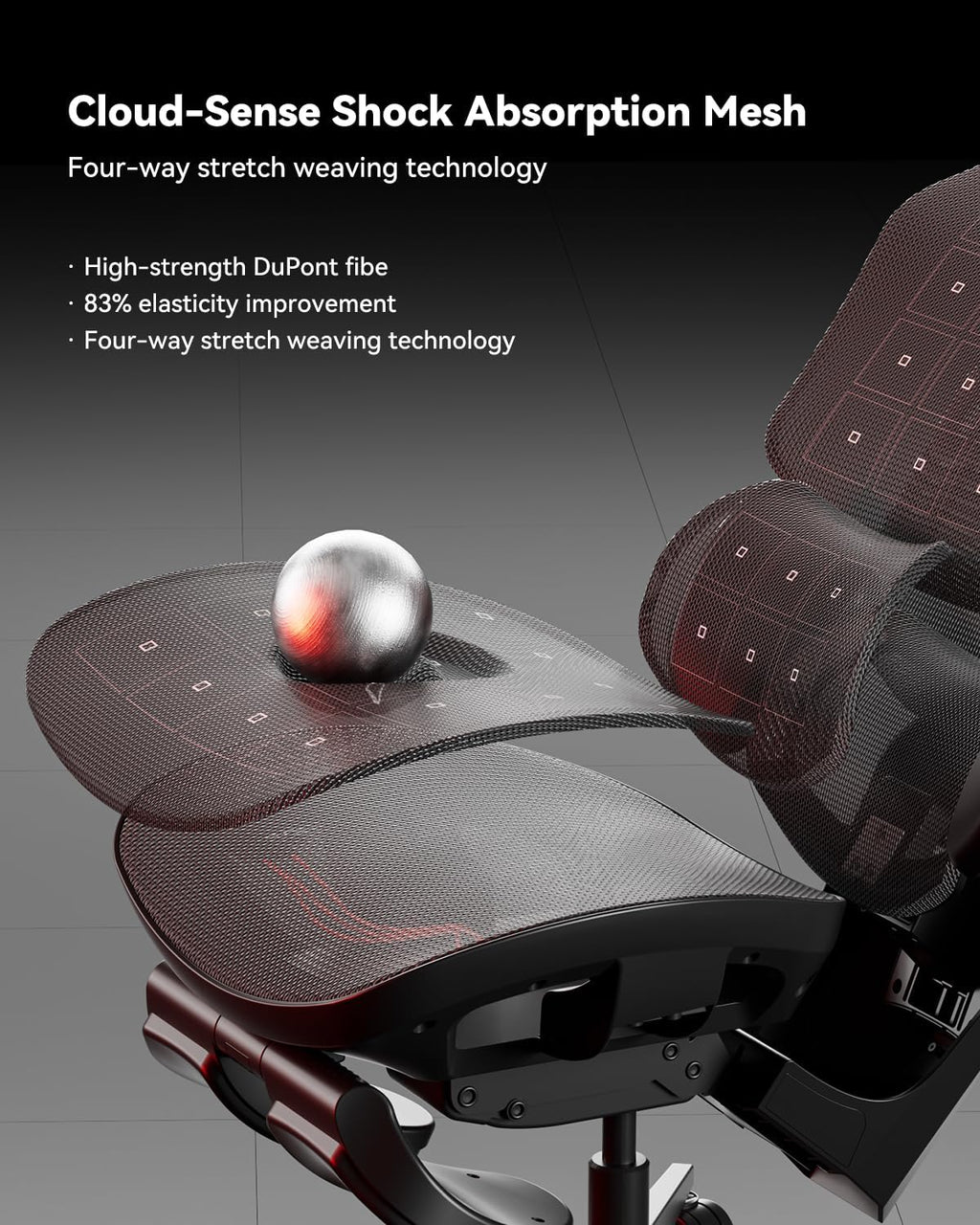 Autofull G7 Gaming Chair - 3-Zone Lumbar, 22-Point Adjustment, Breathable Mesh, Custom Backplate, 720° Armrests, BIFMA Certified Ergonomic, 140° Recline, IGR Certified, Niko Endorsed - Gift for Gamers
