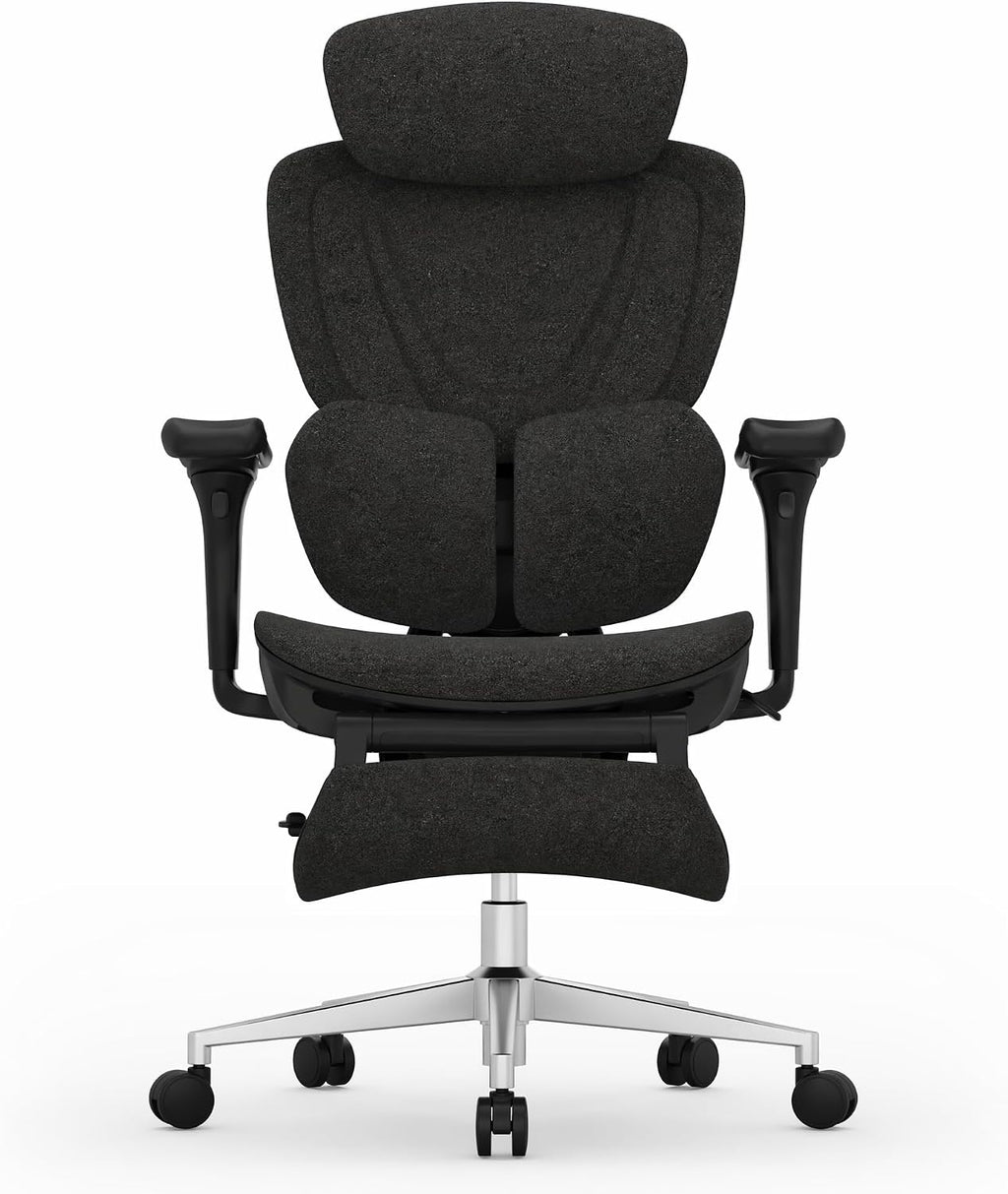 FLEXISPOT Sentinel Ergonomic Gaming Chair with Dual-Wing Adaptive Lumbar, 3D Armrests, 3-Position Recline up to 120°, Height-Adjustable Backrest, Premium Mesh Computer Desk Chair for Home & Office
