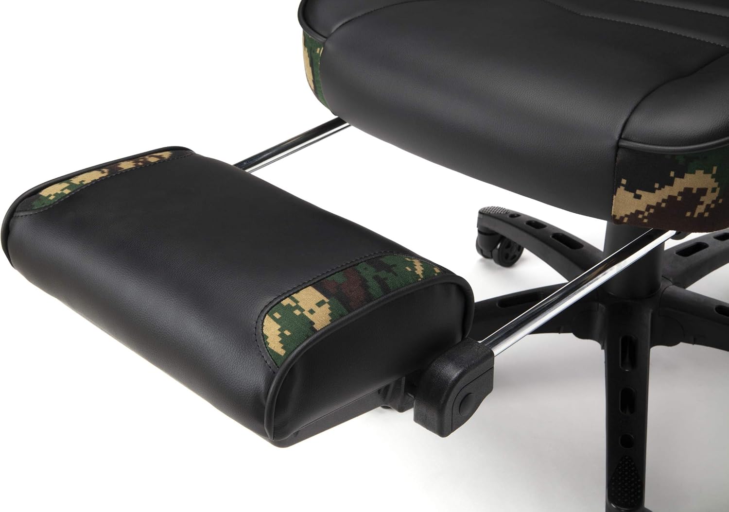 RESPAWN 110 Ergonomic Gaming Chair with Footrest Recliner - Racing Style High Back PC Computer Desk Office Chair - 360 Swivel, Adjustable Lumbar Support, Headrest Pillow, Padded Armrests - 2019 Camo
