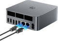 Beelink Mini PC, AMD Ryzen 5 5625U(7nm, 6C/12T) up to 4.3GHz, Mini Computer 16GB DDR4 RAM 500GB PCIe3.0 SSD, Micro PC 4K@60Hz Dual Display/Built-in PSU/WiFi6/BT5.2/Office/Home/HTPC/1000Mbps/W-11 Pro