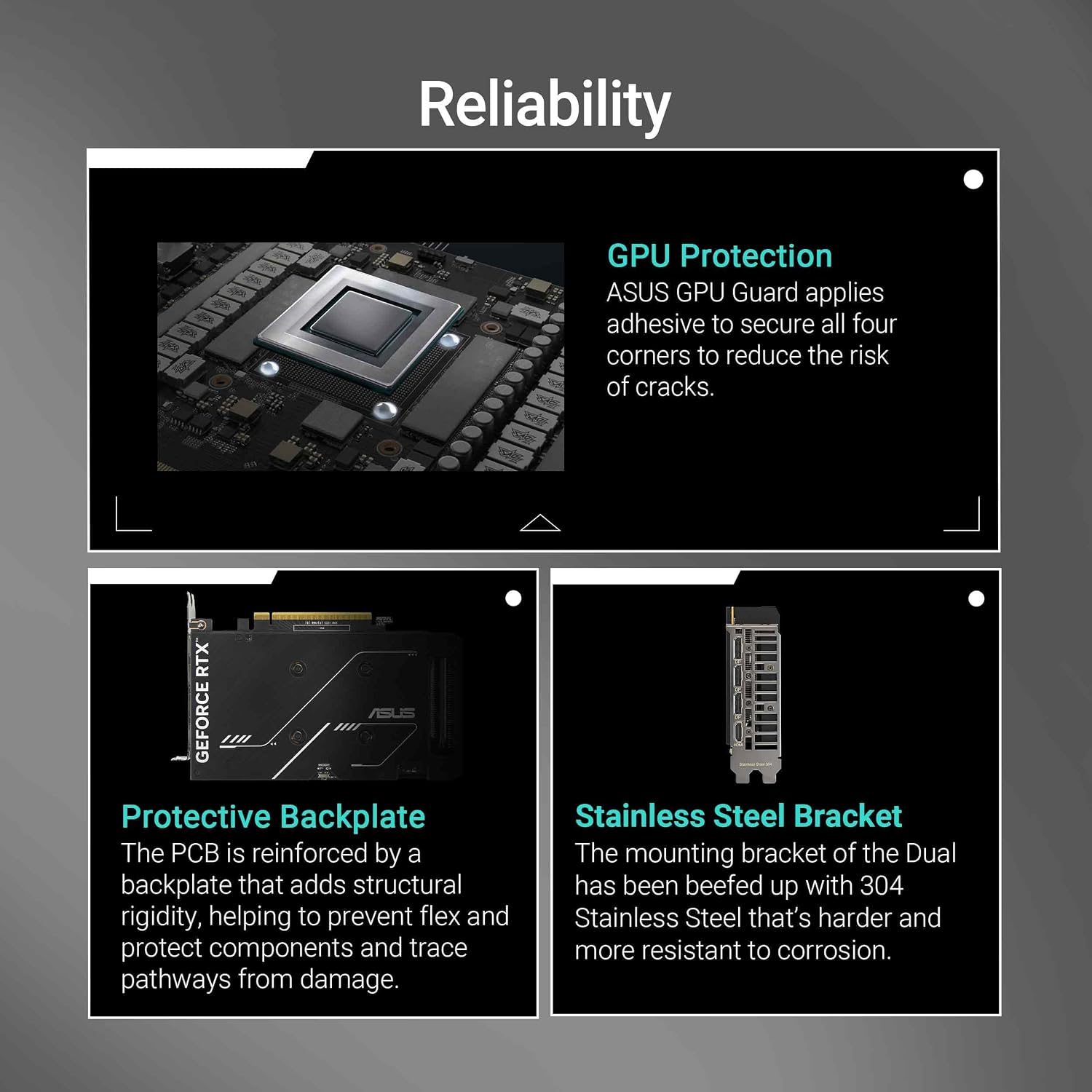 ASUS Dual GeForce RTX™ 5050 8GB GDDR6 (PCIe 5.0, 8GB GDDR6, DLSS 4, HDMI 2.1b, DisplayPort 2.1b, 2-Slot, Axial-tech Fan Design, 0dB Technology, Dual BIOS and More)
