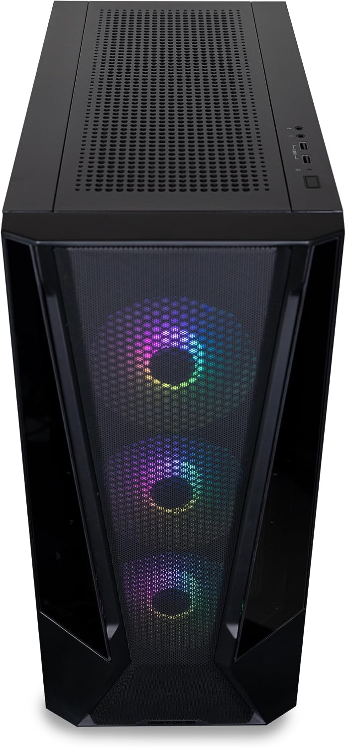 iBUYPOWER Trace Mesh Gaming PC Desktop Computer Intel Core i7 14700F CPU, NVIDIA GeForce RTX 4060 8GB GPU, 32GB DDR5 RGB 5600MHz RAM, 2TB NVMe SSD, Windows 11 Home Advanced,Keyboard,Mouse - TMI7N4601