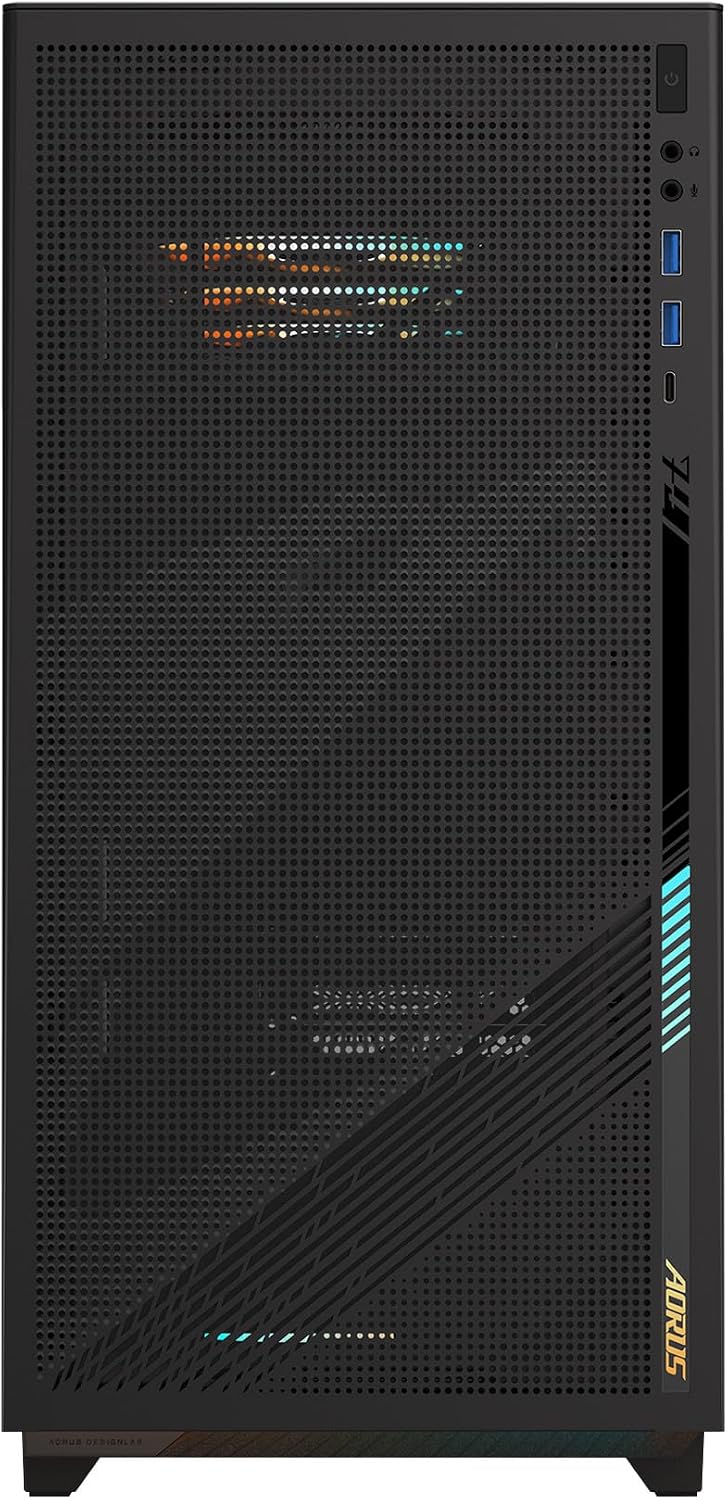 GIGABYTE AORUS Gaming Desktop PC, AMD Ryzen 7 9700X, RTX 5070 Ti, 32GB DDR5, 2TB SSD, Windows 11, AORUS Prime 5 AP5A7N7T-5000
