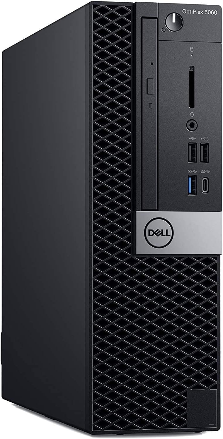Dell Windows 11 Desktop Computer OptiPlex 5060 | Intel Core i5-8600 Six Core (4.3GHz Turbo) | 16GB DDR4 RAM | 500GB SSD Solid State + 1TB HDD | WiFi + Bluetooth | RGB Mouse + Keyboard (Renewed)