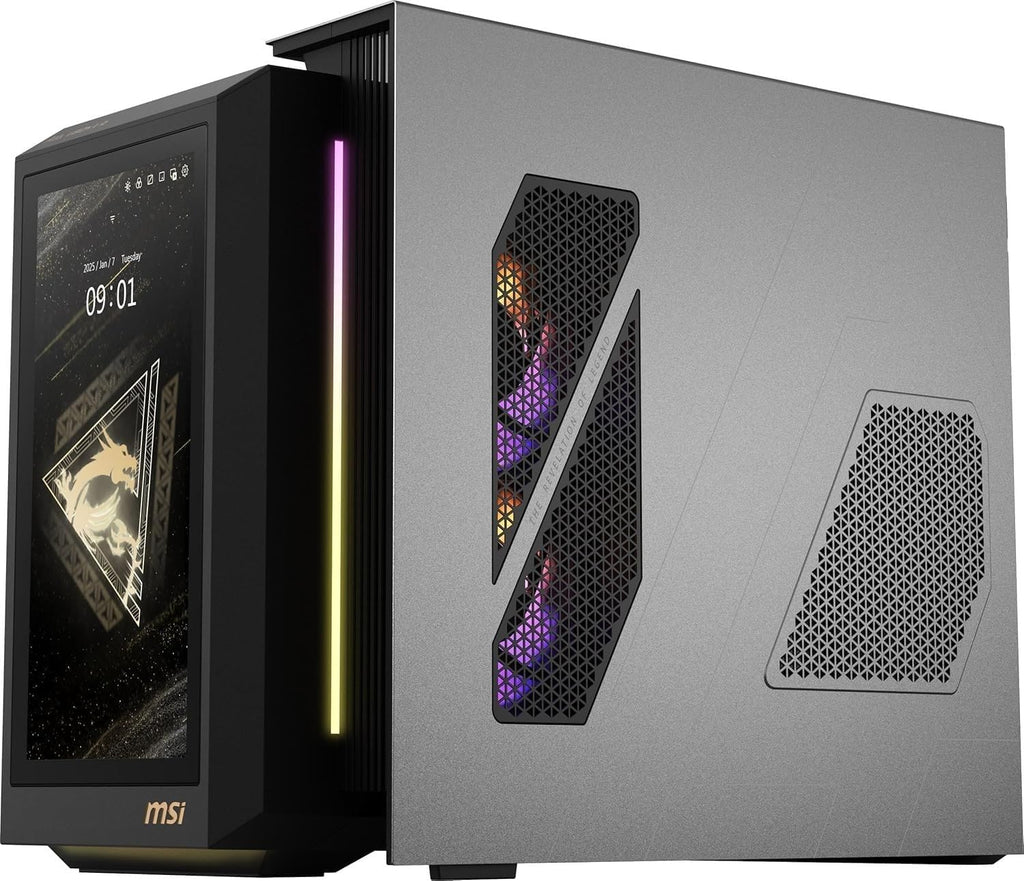 [2025] MSI MEG Vision X AI 2NVZ9-045US (Intel Core Ultra 9 285K, 192GB DDR5 RAM, 2X 2TB NVMe SSD, NVIDIA GeForce RTX 5090, Windows 11 Pro) Gaming Desktop PC